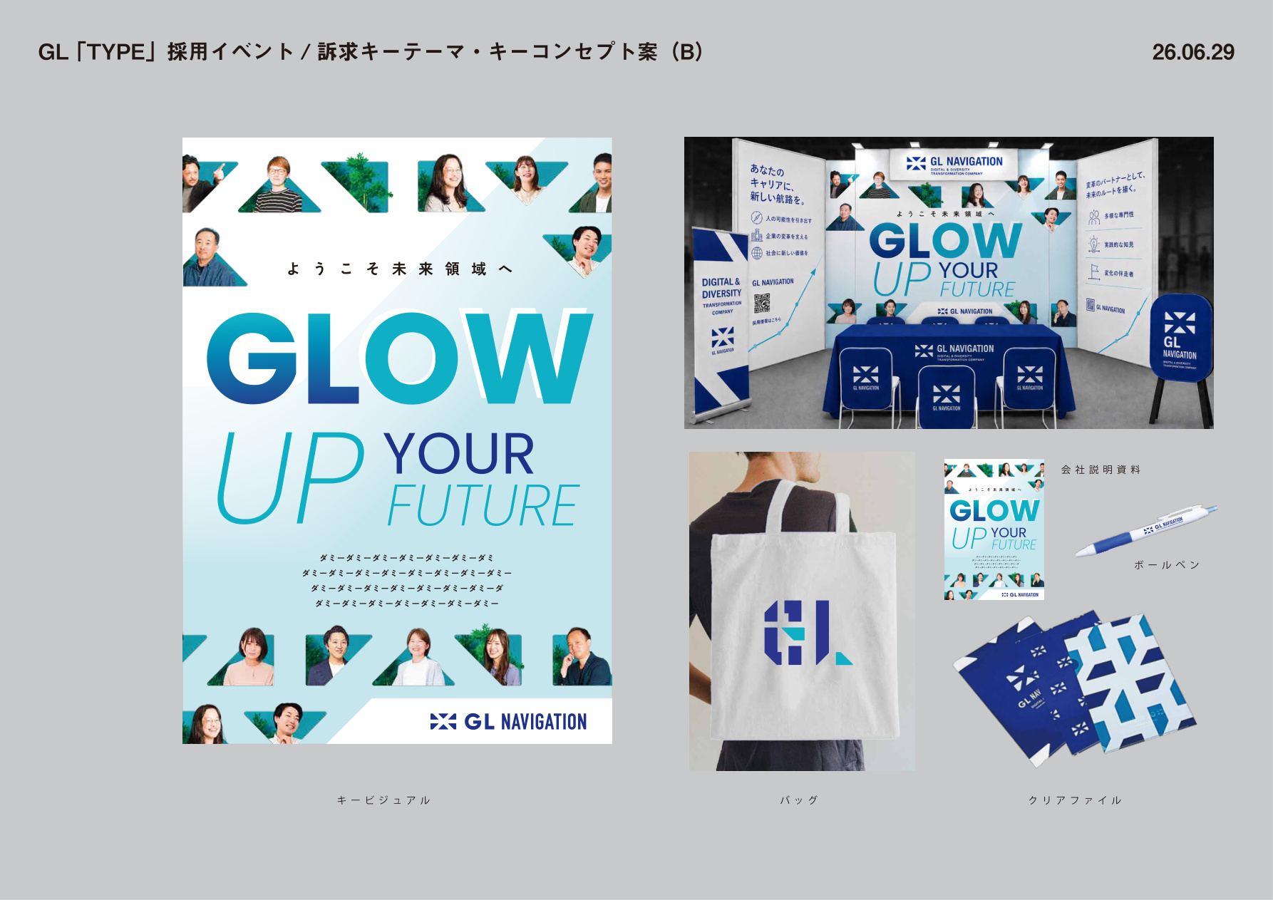 採用サイトと連動するコンセプトと媒体展開の提案